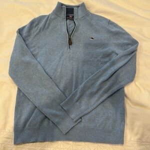 Boys Vineyard Vines blue quarter-zip